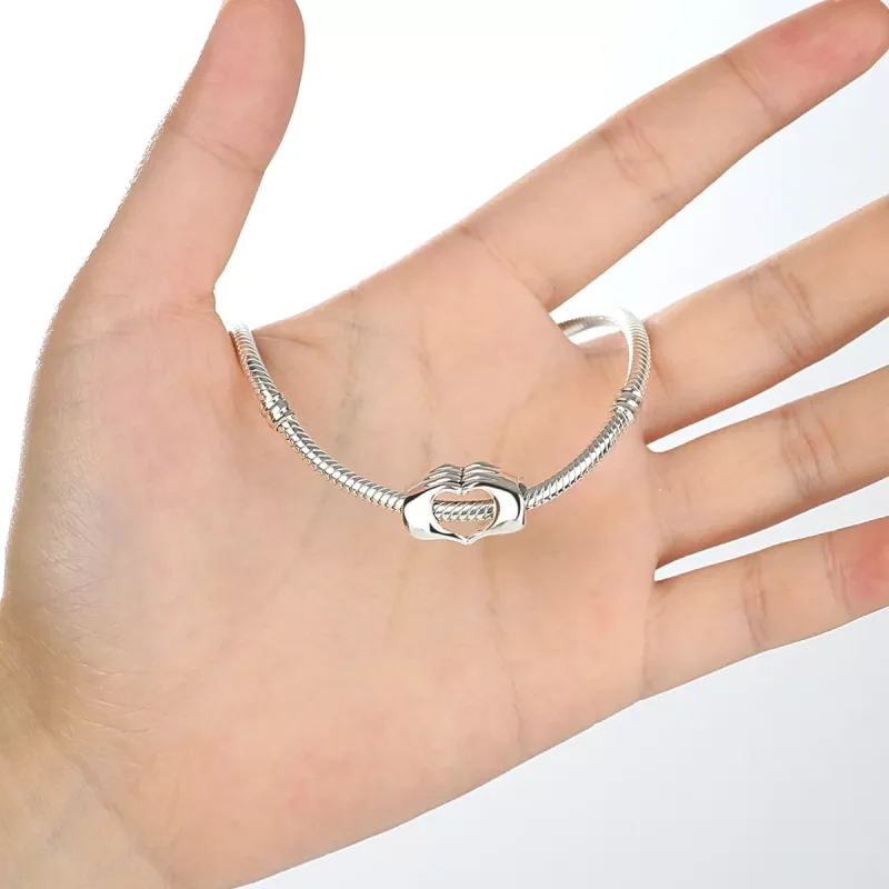(immagine per) Charm tipo Pandora Mani con amore - SCC125 - Visualizza 4