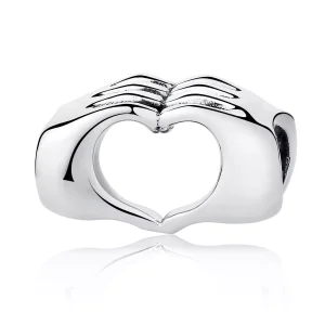(immagine per) Charm tipo Pandora Mani con amore - SCC125
