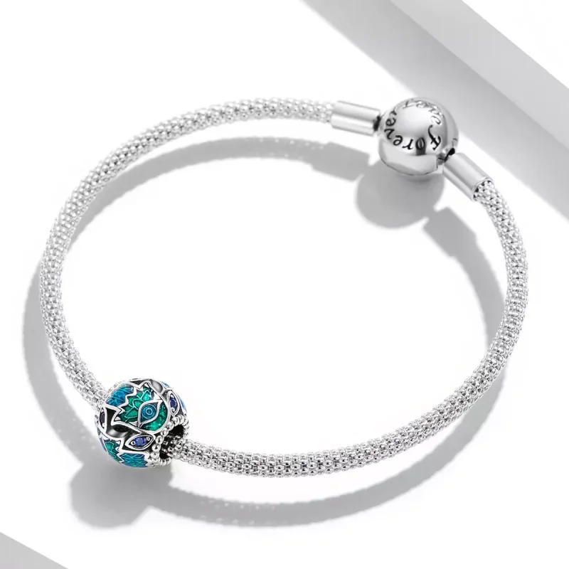 (immagine per) Charm tipo Pandora Mano fortunata - BSC565 - Visualizza 3