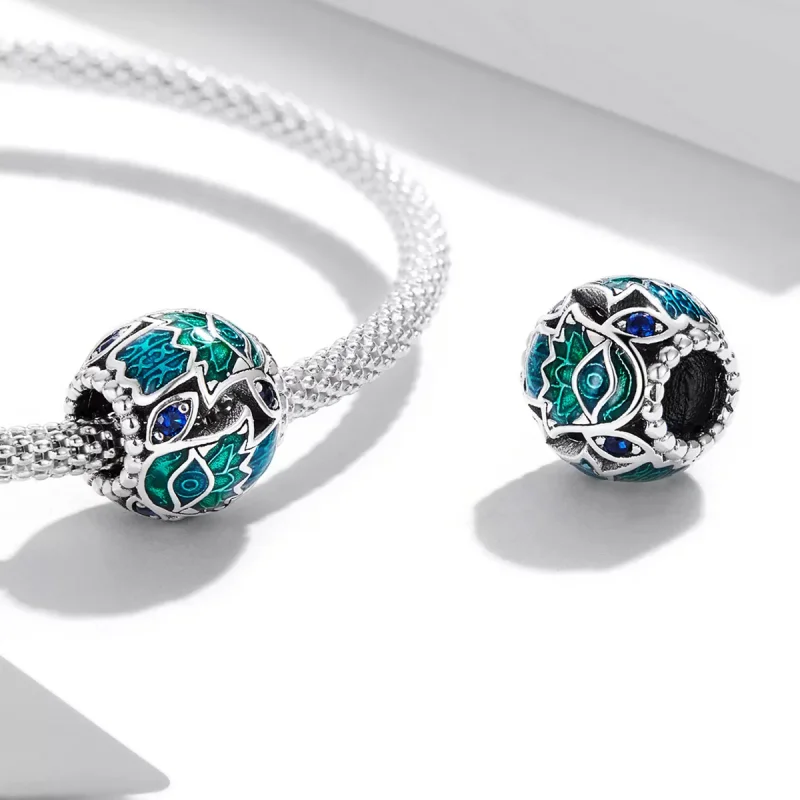 (immagine per) Charm tipo Pandora Mano fortunata - BSC565 - Visualizza 4