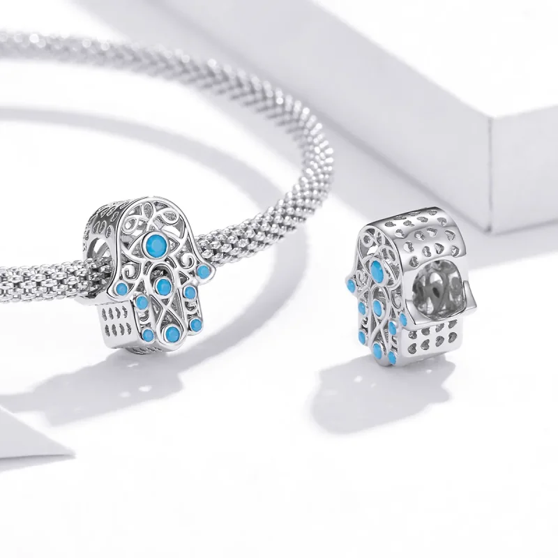 (immagine per) Charm tipo Pandora Mano fortunata - SCC1757 - Visualizza 4
