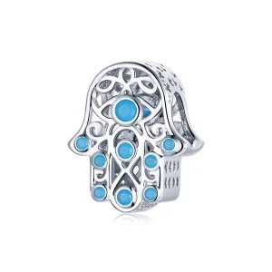 (immagine per) Charm tipo Pandora Mano fortunata - SCC1757