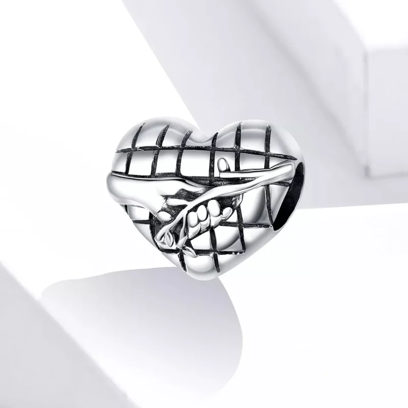 (immagine per) Charm tipo Pandora Mano nella mano con la natura - SCC1579 - Visualizza 2