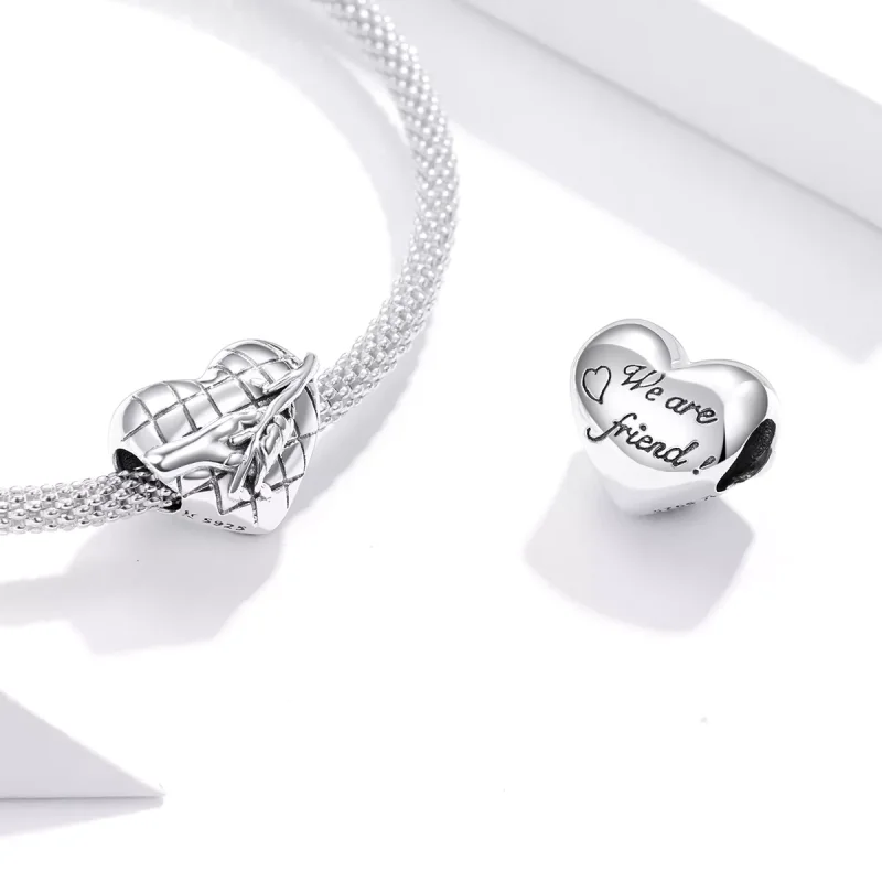 (immagine per) Charm tipo Pandora Mano nella mano con la natura - SCC1579 - Visualizza 4