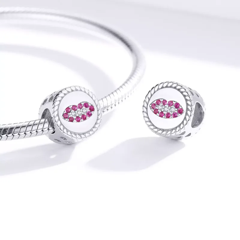(immagine per) Charm tipo Pandora Marchio d'Amore - SCC1347 - Visualizza 2