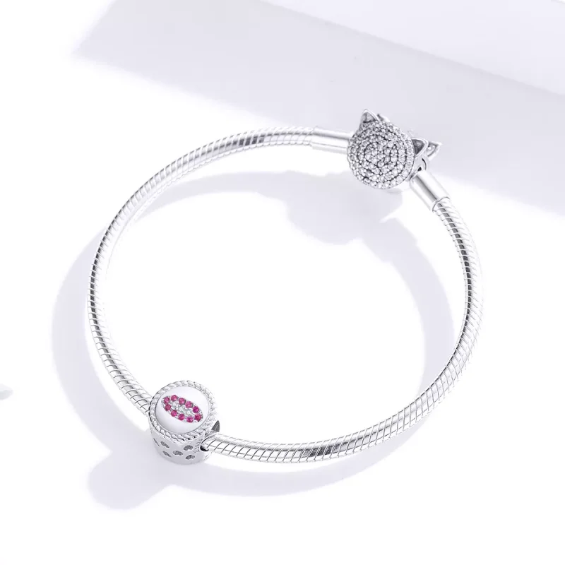 (immagine per) Charm tipo Pandora Marchio d'Amore - SCC1347 - Visualizza 4