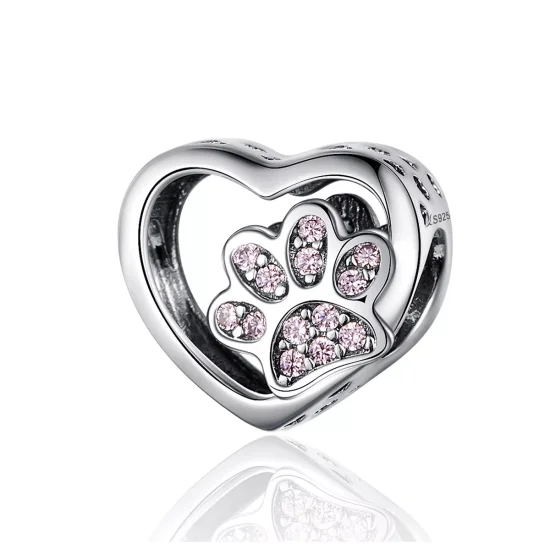 (immagine per) Charm tipo Pandora Marchio degli animali domestici - SCC1191
