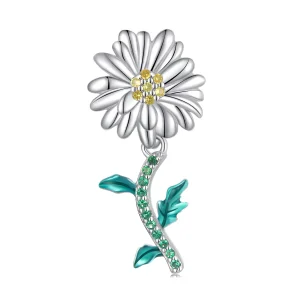 (immagine per) Charm tipo Pandora Margherita - BSC648