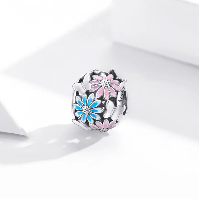 (immagine per) Charm tipo Pandora Margherite luminose - SCC1837 - Visualizza 2