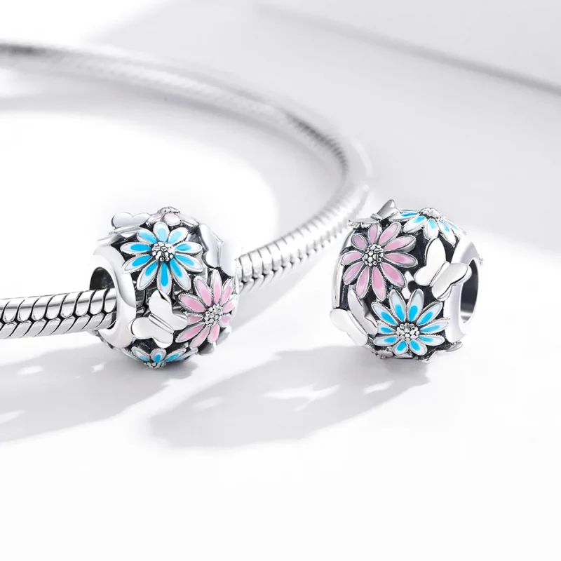 (immagine per) Charm tipo Pandora Margherite luminose - SCC1837 - Visualizza 4
