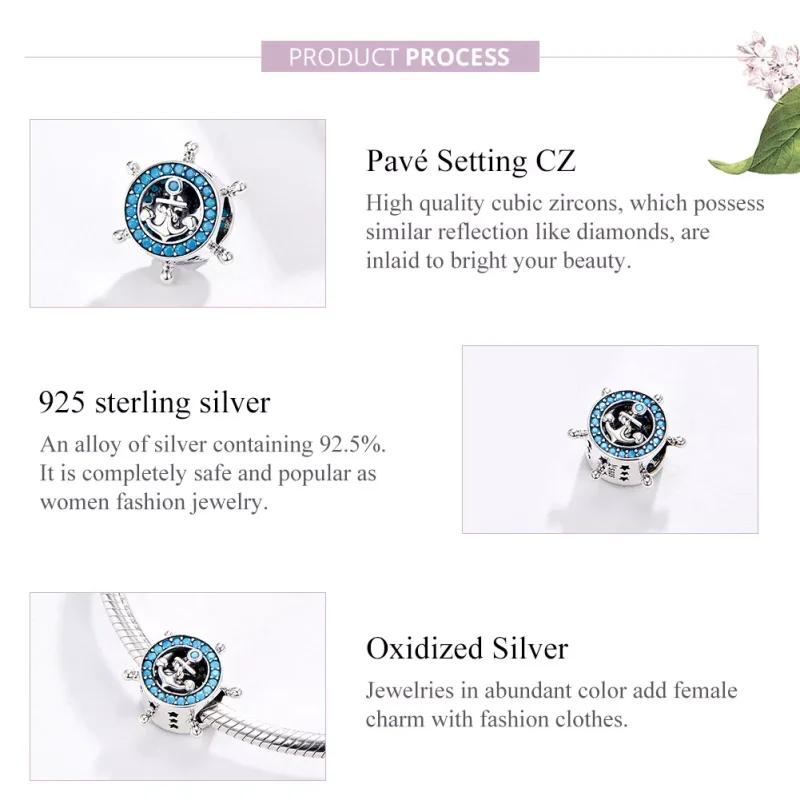 (immagine per) Charm tipo Pandora Marittimo - SCC1200 - Visualizza 4