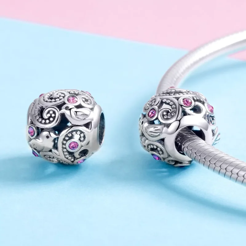 (immagine per) Charm tipo Pandora Messaggero d'amore - SCC1014 - Visualizza 4