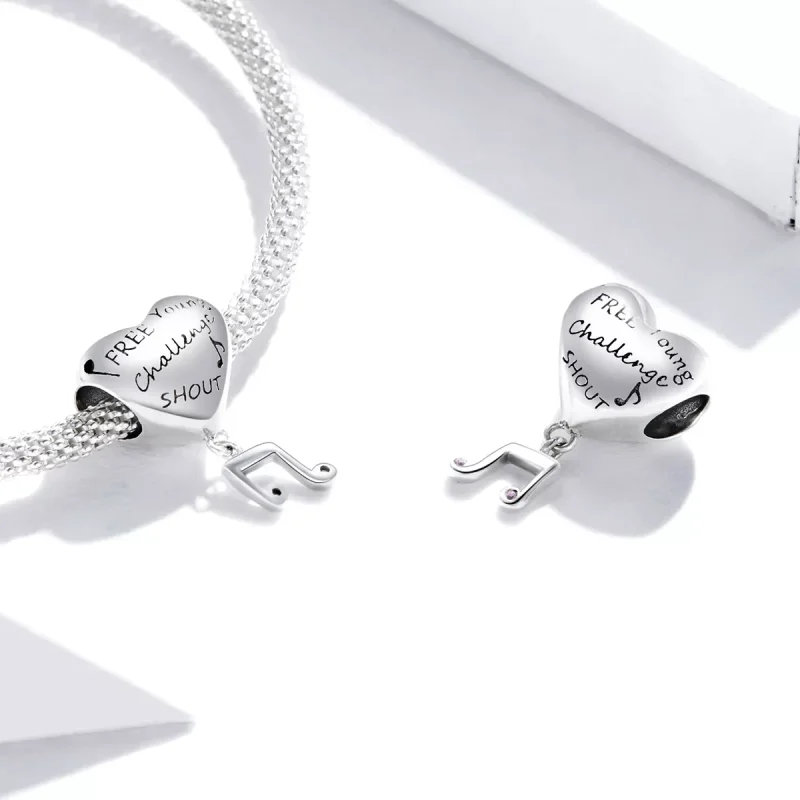 (immagine per) Charm tipo Pandora Messaggio d'amore - SCC1631 - Visualizza 4