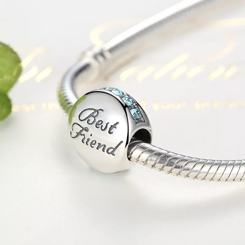 (immagine per) Charm tipo Pandora Migliore amico - SCC022 - Visualizza 2