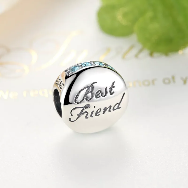 (immagine per) Charm tipo Pandora Migliore amico - SCC022 - Visualizza 5