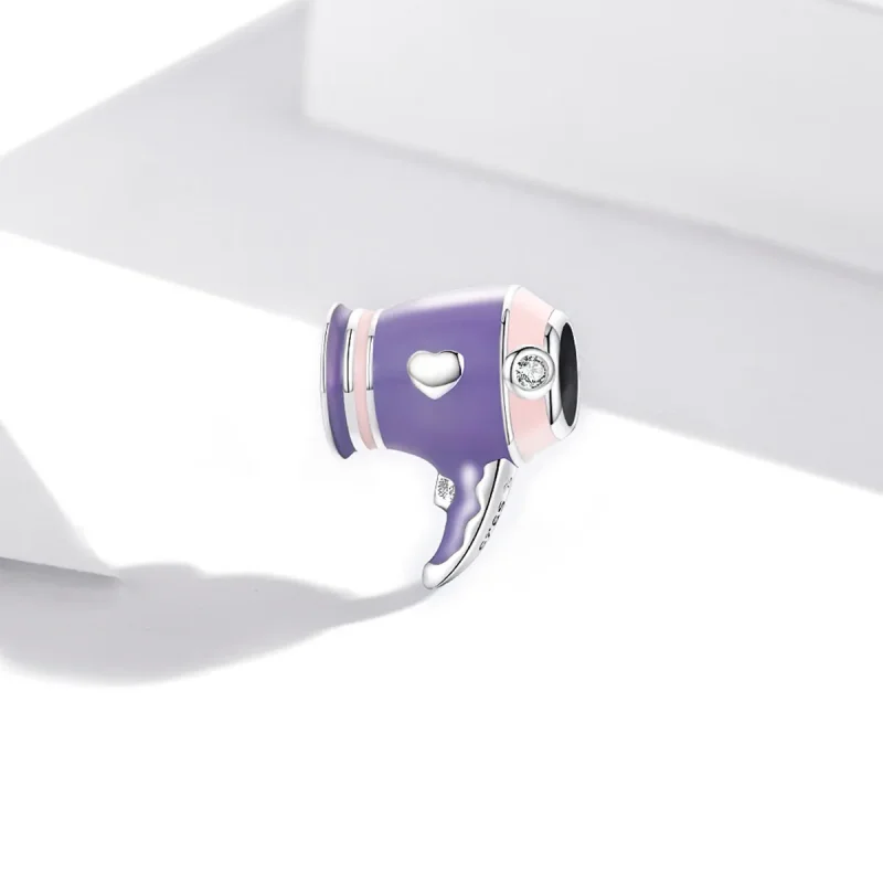 (immagine per) Charm tipo Pandora Mini asciugacapelli - SCC1865 - Visualizza 2