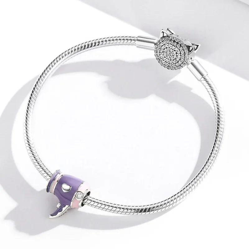 (immagine per) Charm tipo Pandora Mini asciugacapelli - SCC1865 - Visualizza 4