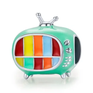 (immagine per) Charm tipo Pandora Mini TV a colori - SCC1861