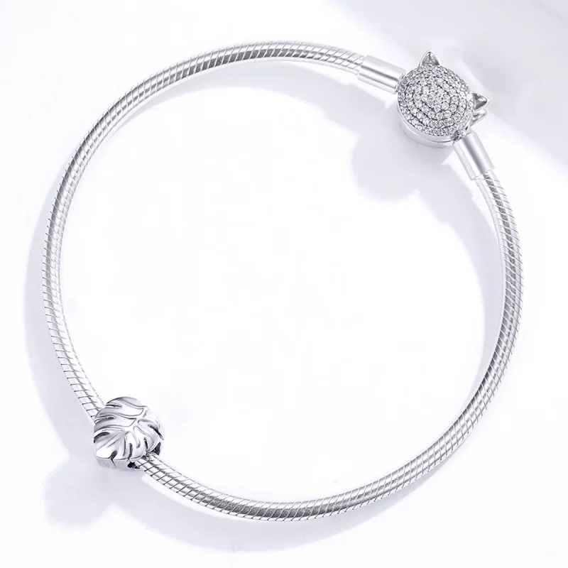 (immagine per) Charm tipo Pandora Monstera - BSC141 - Visualizza 3