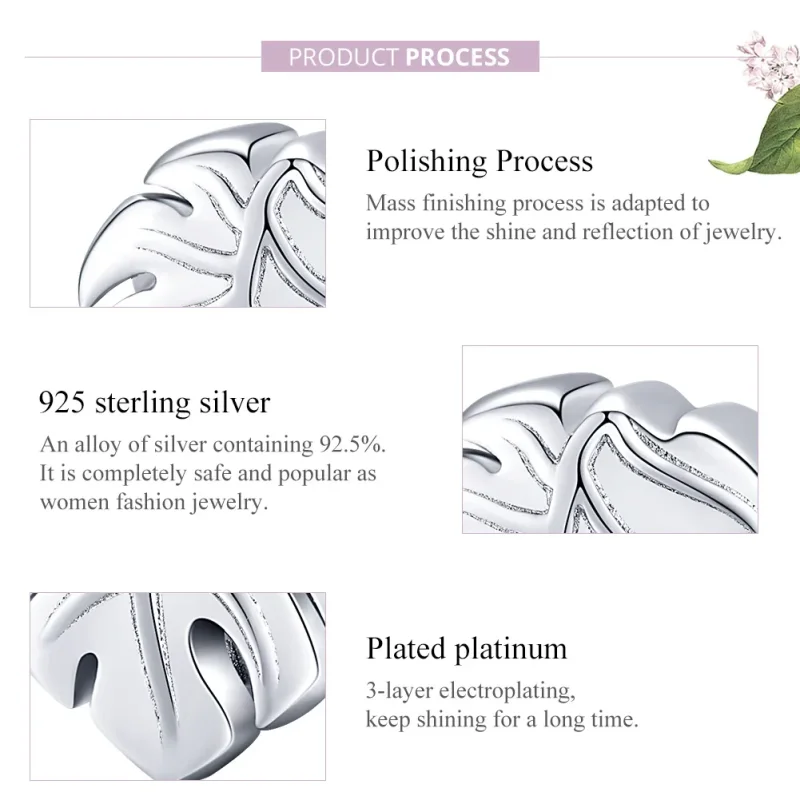 (immagine per) Charm tipo Pandora Monstera - BSC141 - Visualizza 8