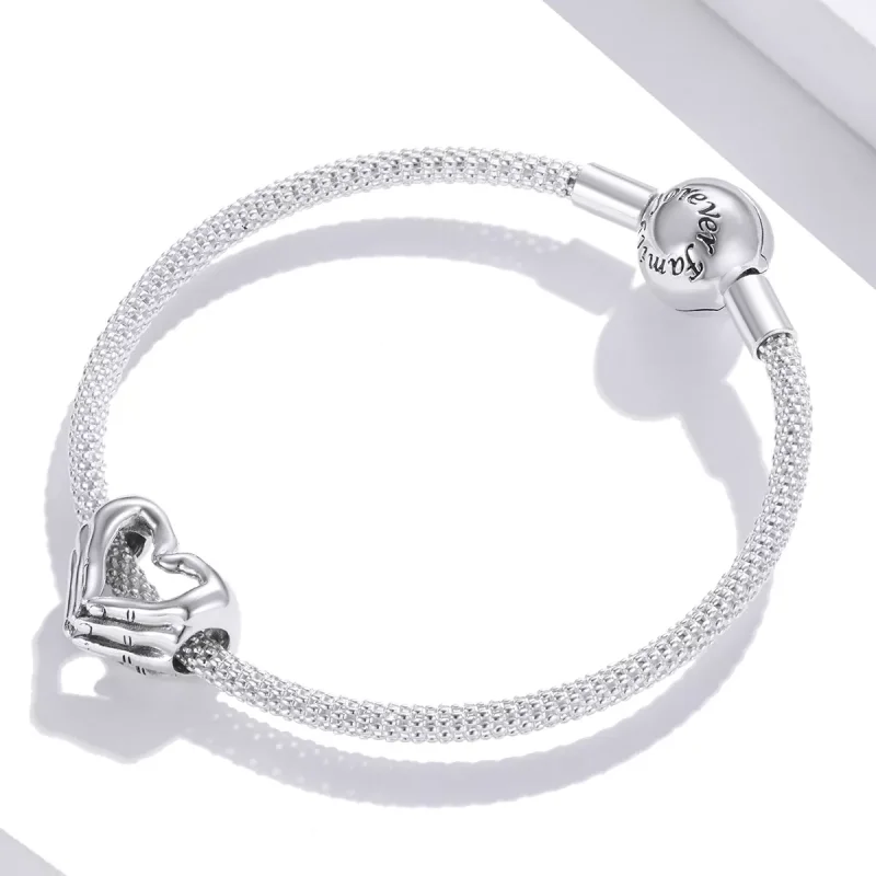 (immagine per) Charm tipo Pandora Mostra Amore - BSC498 - Visualizza 3