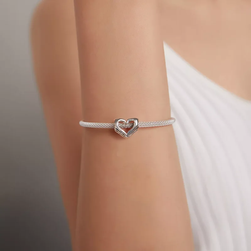 (immagine per) Charm tipo Pandora Mostra Amore - BSC498 - Visualizza 5