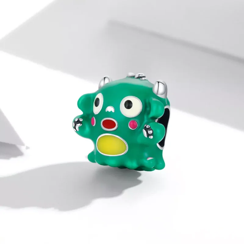 (immagine per) Charm tipo Pandora Mostro carino - SCC2054 - Visualizza 2