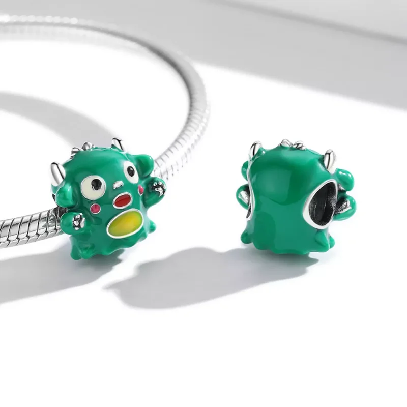 (immagine per) Charm tipo Pandora Mostro carino - SCC2054 - Visualizza 4