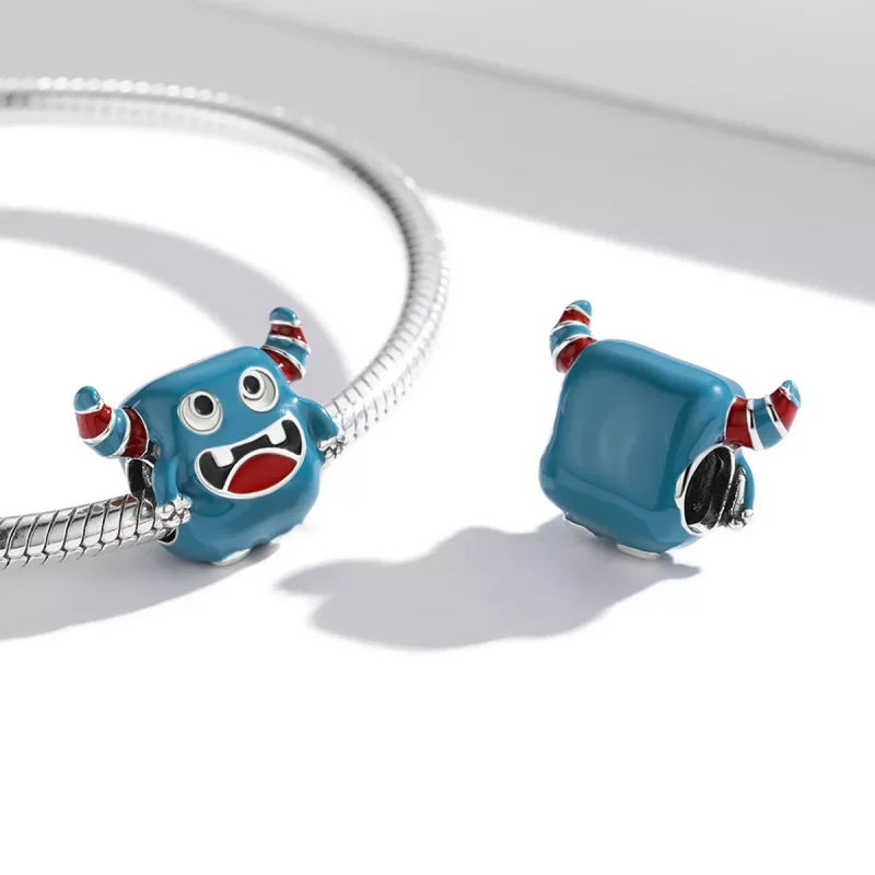 (immagine per) Charm tipo Pandora Mostro carino - SCC2055 - Visualizza 4