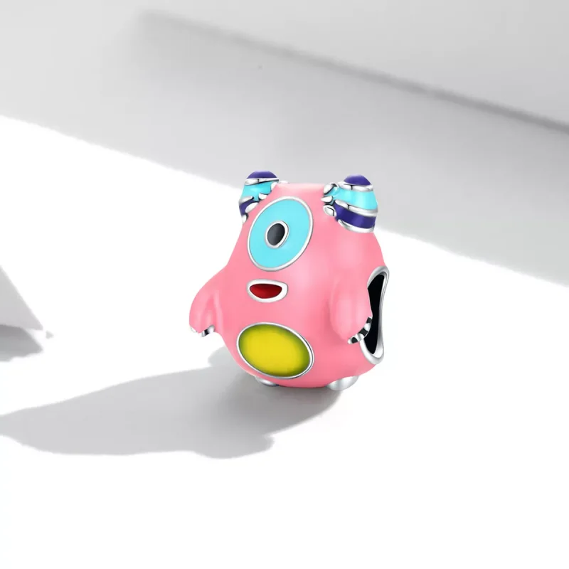 (immagine per) Charm tipo Pandora Mostro con un occhio solo - SCC2057 - Visualizza 2