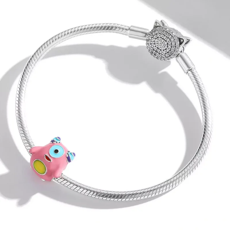 (immagine per) Charm tipo Pandora Mostro con un occhio solo - SCC2057 - Visualizza 3