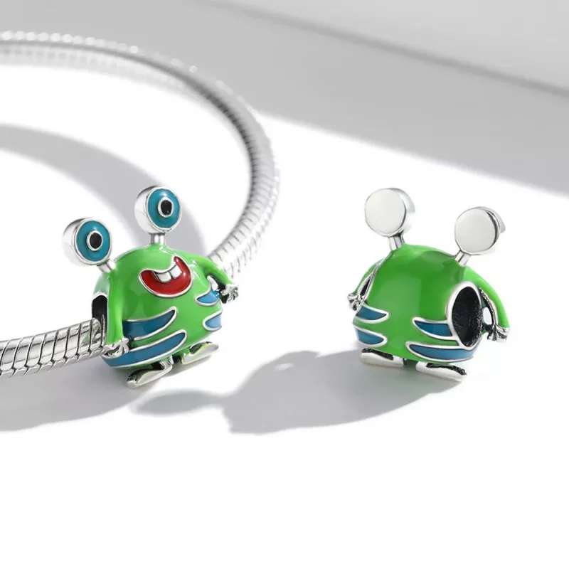 (immagine per) Charm tipo Pandora Mostro dagli occhi grandi - SCC2056 - Visualizza 4