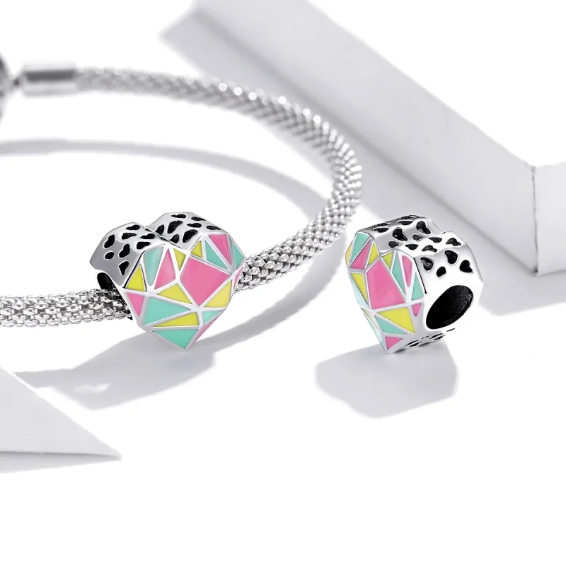 (immagine per) Charm tipo Pandora Motivi geometrici - SCC1761 - Visualizza 4