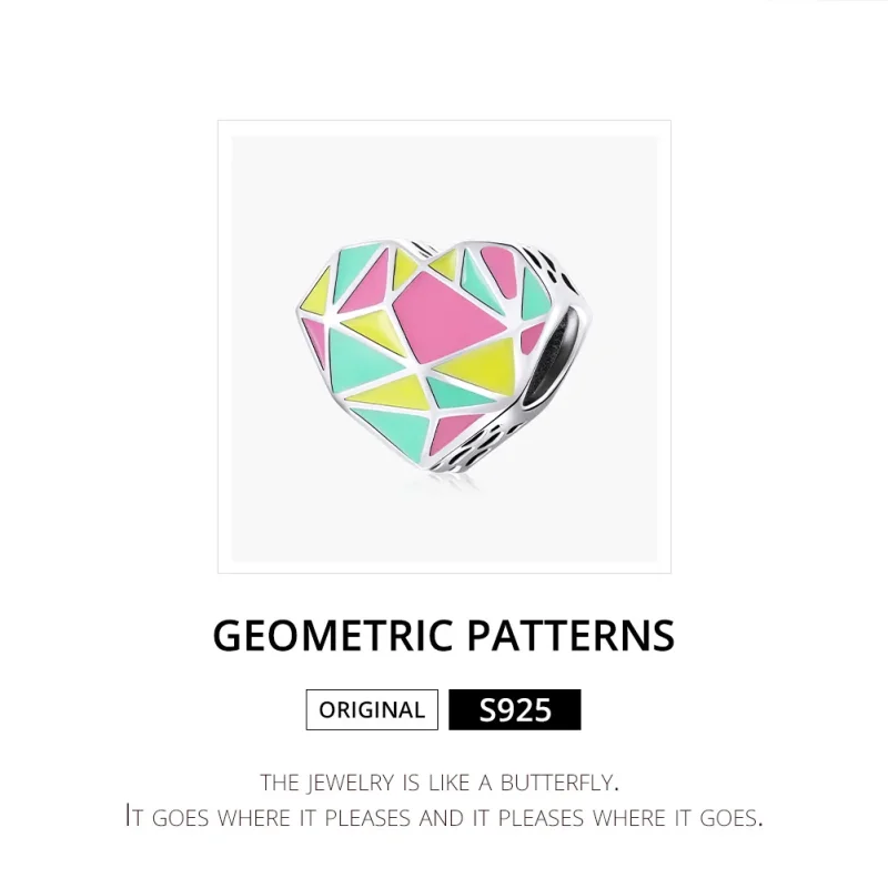 (immagine per) Charm tipo Pandora Motivi geometrici - SCC1761 - Visualizza 6