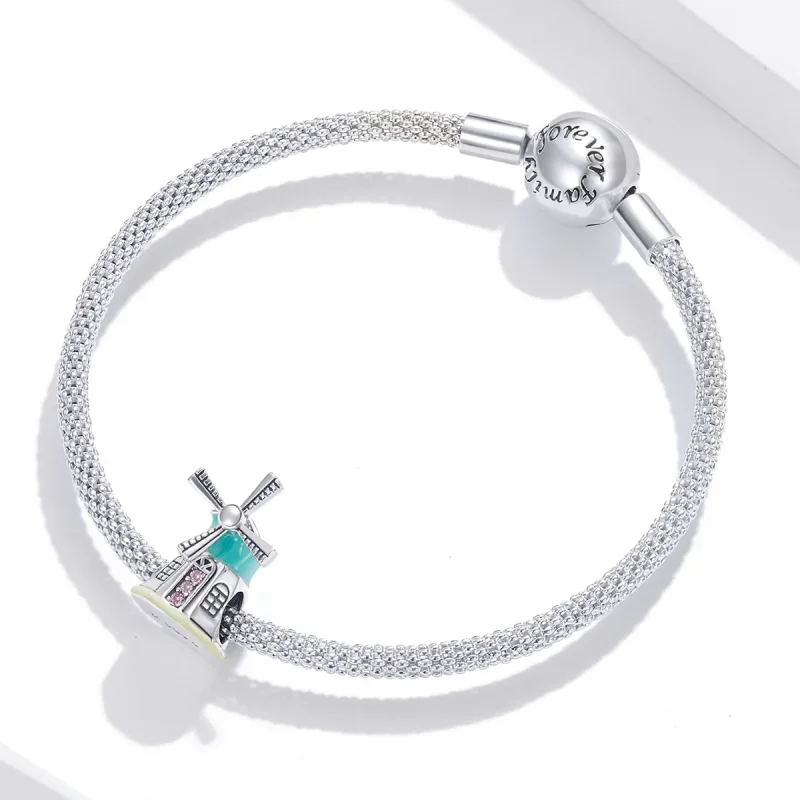 (immagine per) Charm tipo Pandora Mulino a vento - SCC1739 - Visualizza 3