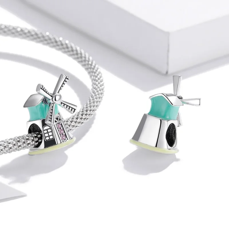 (immagine per) Charm tipo Pandora Mulino a vento - SCC1739 - Visualizza 4