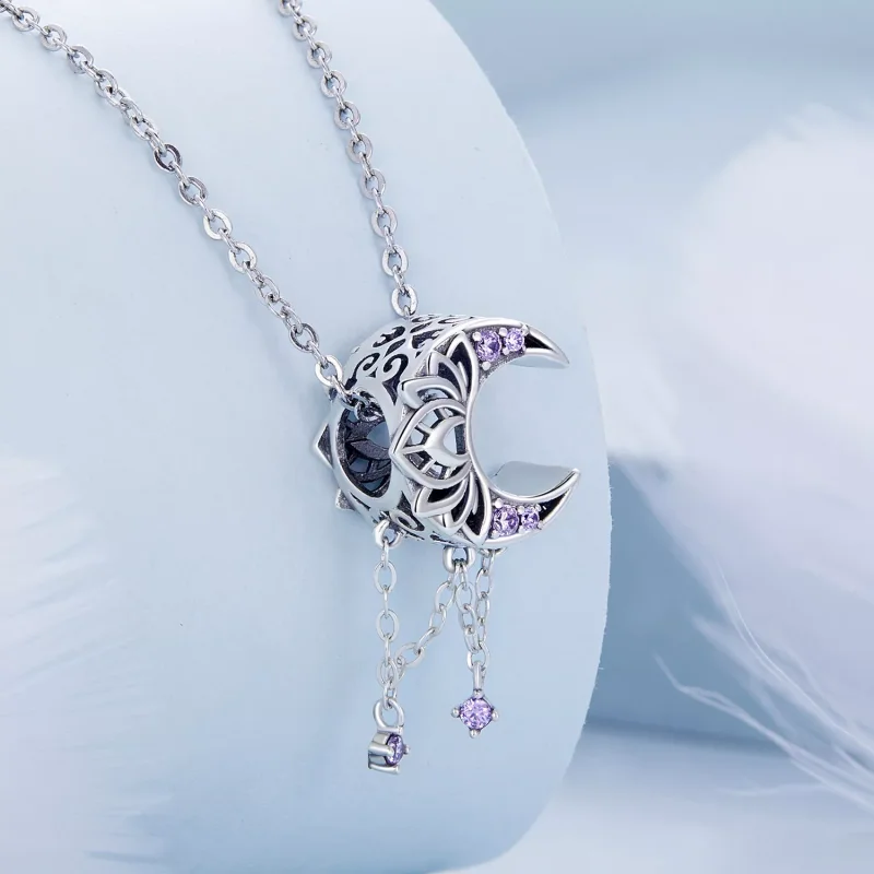 (immagine per) Charm tipo Pandora Nappa lunare - BSC636 - Visualizza 2