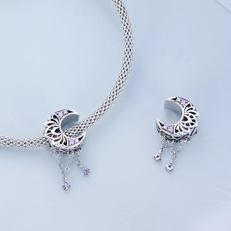 (immagine per) Charm tipo Pandora Nappa lunare - BSC636 - Visualizza 4