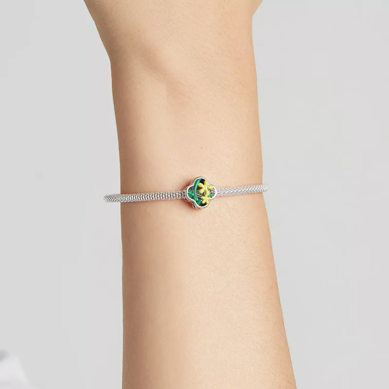 (immagine per) Charm tipo Pandora Narcisi delicati - SCC2021 - Visualizza 5