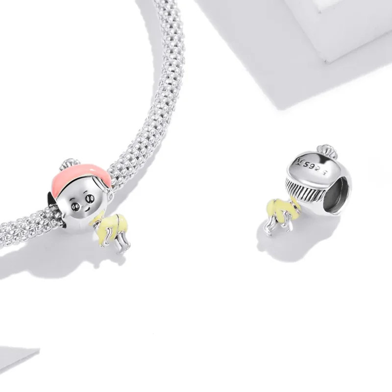 (immagine per) Charm tipo Pandora Neonata - SCC1845 - Visualizza 4