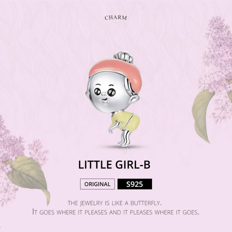 (immagine per) Charm tipo Pandora Neonata - SCC1845 - Visualizza 7