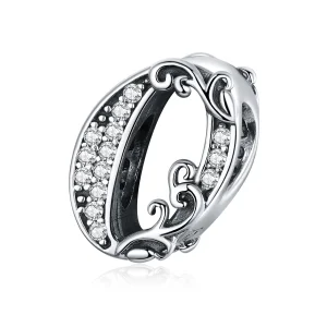 Charm tipo Pandora Numero 0 - SCC1418-0 (immagine per) Charm tipo Pandora Numero 0 - SCC1418-0