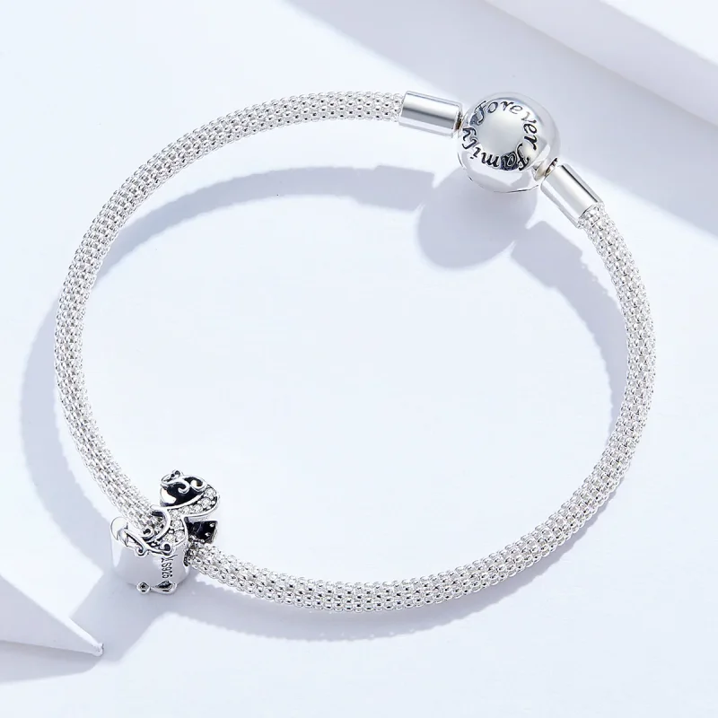 (immagine per) Charm tipo Pandora Numero 3 - SCC1418-3 - Visualizza 3