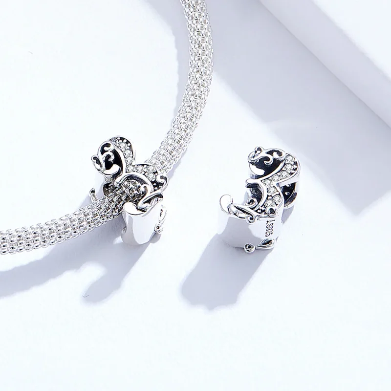 (immagine per) Charm tipo Pandora Numero 3 - SCC1418-3 - Visualizza 4