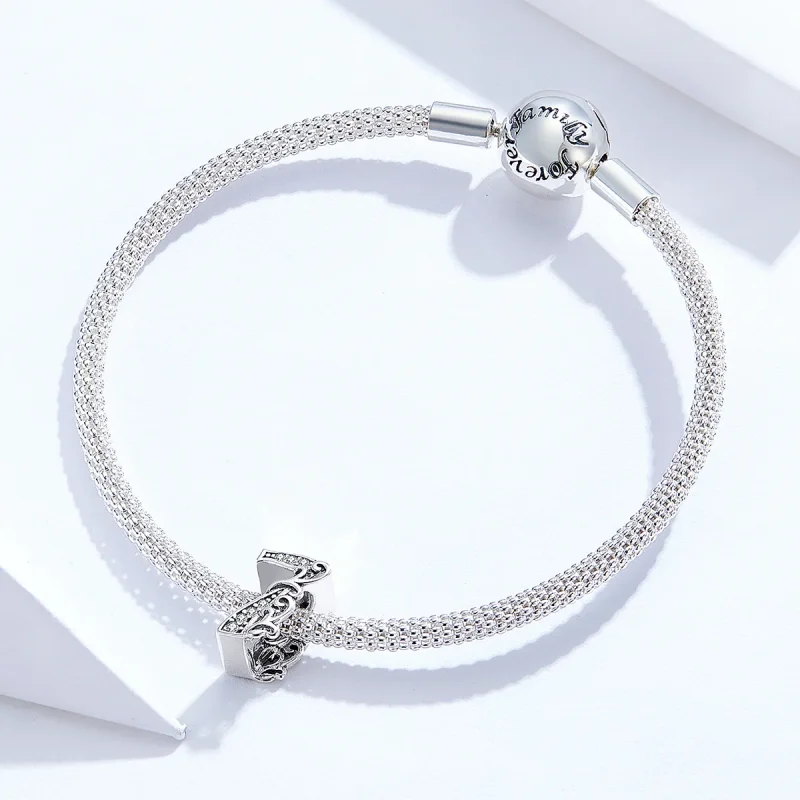 (immagine per) Charm tipo Pandora Numero 7 - SCC1418-7 - Visualizza 3