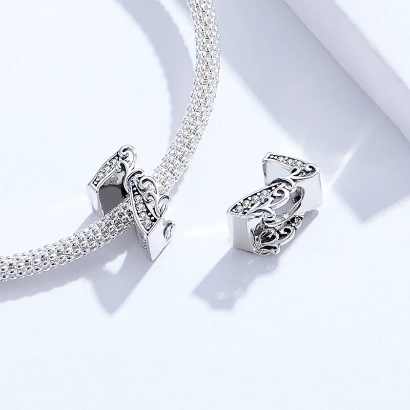 (immagine per) Charm tipo Pandora Numero 7 - SCC1418-7 - Visualizza 4
