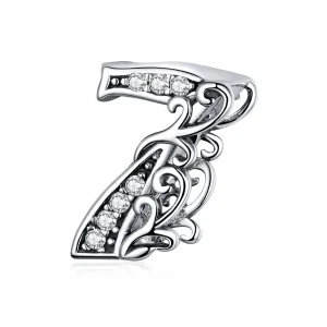 (immagine per) Charm tipo Pandora Numero 7 - SCC1418-7