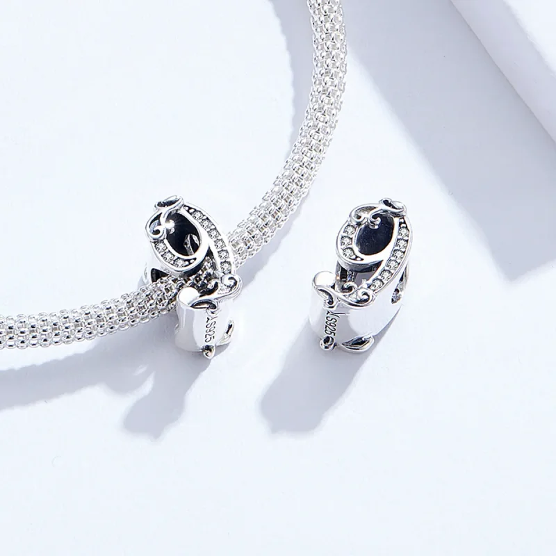 (immagine per) Charm tipo Pandora Numero 9 - SCC1418-9 - Visualizza 4