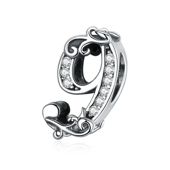 (immagine per) Charm tipo Pandora Numero 9 - SCC1418-9