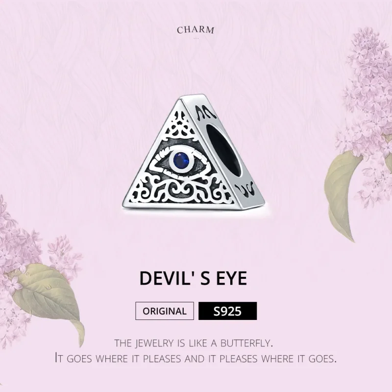 (immagine per) Charm tipo Pandora Occhio del Diavolo - SCC1567 - Visualizza 6